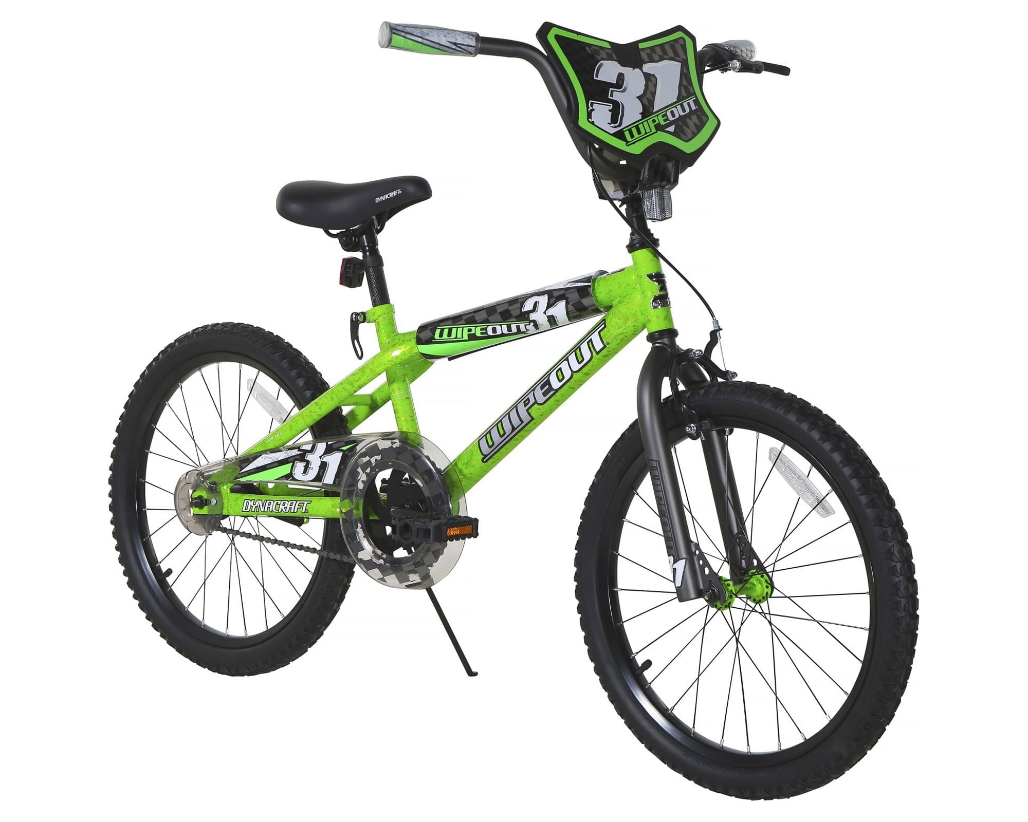 Dynacraft Wipeout Boys 20 BMX Bike, Red, For Kids Age 7-14 Years