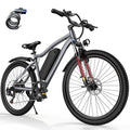 Electric Bike for Adults, 26 Commuter Ebikes with 7-Speed Gears, 25MPH, 720W Peak Motor, Removable Battery, 50 Miles Range, Electric Mountain Bicycle for All Terrain UL2849