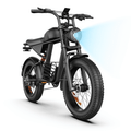 Electric Bike for Adults, 3000W Dirt Bike, 37MPH, 48V 35Ah E-Bike, 100 Miles Electric Motorcycle, 20 Fat Tire Off-Road Bike, All Terrain for Mountains, Snow, Sand, Road