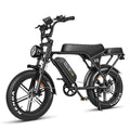 OUXI V8 Electric Bike for Adults, 20 Fat Tire Electric Mountain Bike Peak 750W, 48V 15Ah Battery, UL2849