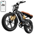 SISIGAD Electric Bike for Adults,20x4.0 Fat Tire E Mountain Bicycle,Peak 1500W Motor 48V15Ah Battery UL2849
