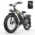 Electric Bike for Adults, 26*4.0 Fat Tire E-Mountain Bicycle,Peak 1500W Motor 48V 15.6Ah 7-Speed Ebike UL2849