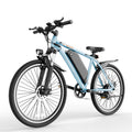 Electric Bike for Adults, 26'' Up to 50 Miles 22MPH Electric Mountain Bike with 48V 430W Removable Battery UL2849 (Blue)