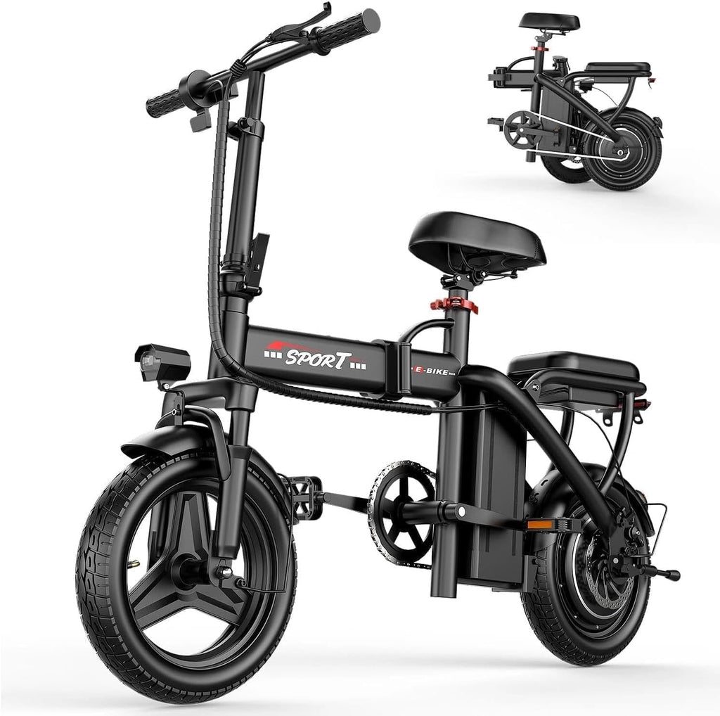 Electric Bike for Adults, 48V 10AH Removable Battery, 20MPH 25Miles Commuting Ebikes for Women Men, 500W Brushless Motor
