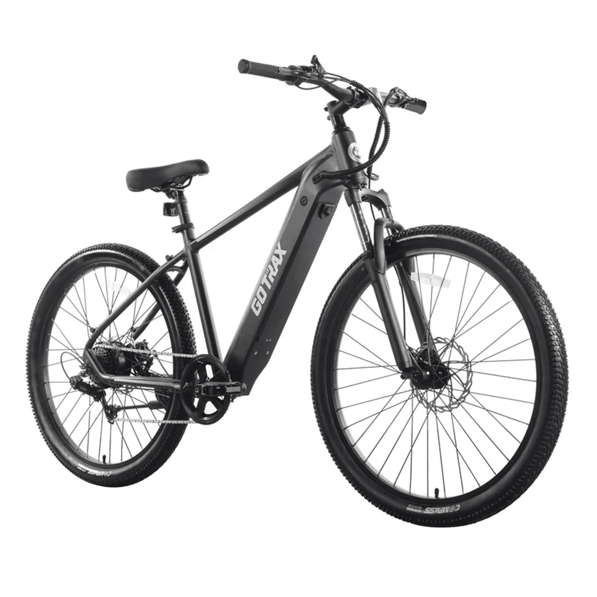 GOTRAX Approach 27.5 Step Over Electric Mountain Adult Bike with 350W Motor 20 MPH Up to 264lb, Black
