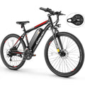 Gocio 26 Electric Bike, 350W Electric Bike for Adults 19.8MPH Electric Mountain Bike, LCD, Lockable Suspension Fork, 374.4Wh 36V Battery UL2849 Certified, 21-Speed E-Bikes Adult Electric Bicycle