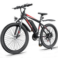 Gocio Peak 750W Electric Bike 26 Electric Bicycle for Adults Max 19.8mph Cruise Control System Ebike, 48V 375Wh Mountain Bike, 21 Speed for Man Woman UL2849 Certified
