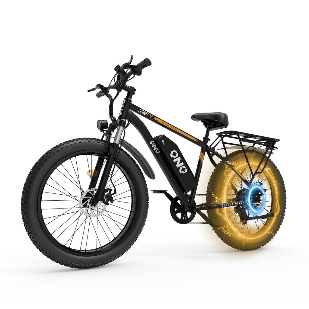 HILLVIGO Electric Bike for Adults, 2000W Peak 26 Electric Mountain Bike, 26*4.0 Fat Tire Helical Gear Motor E Mountain Bicycle, 48V 15Ah 7-Speed Shimano Ebike UL2849