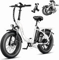 Heybike Ranger 2.0 Electric Bike for Adults, 1400W Peak Motor Foldable Ebike with 600Wh Removable Battery, 20 Fat Tire All-Terrain Electric Bicycle with Front Suspension, UL 2849