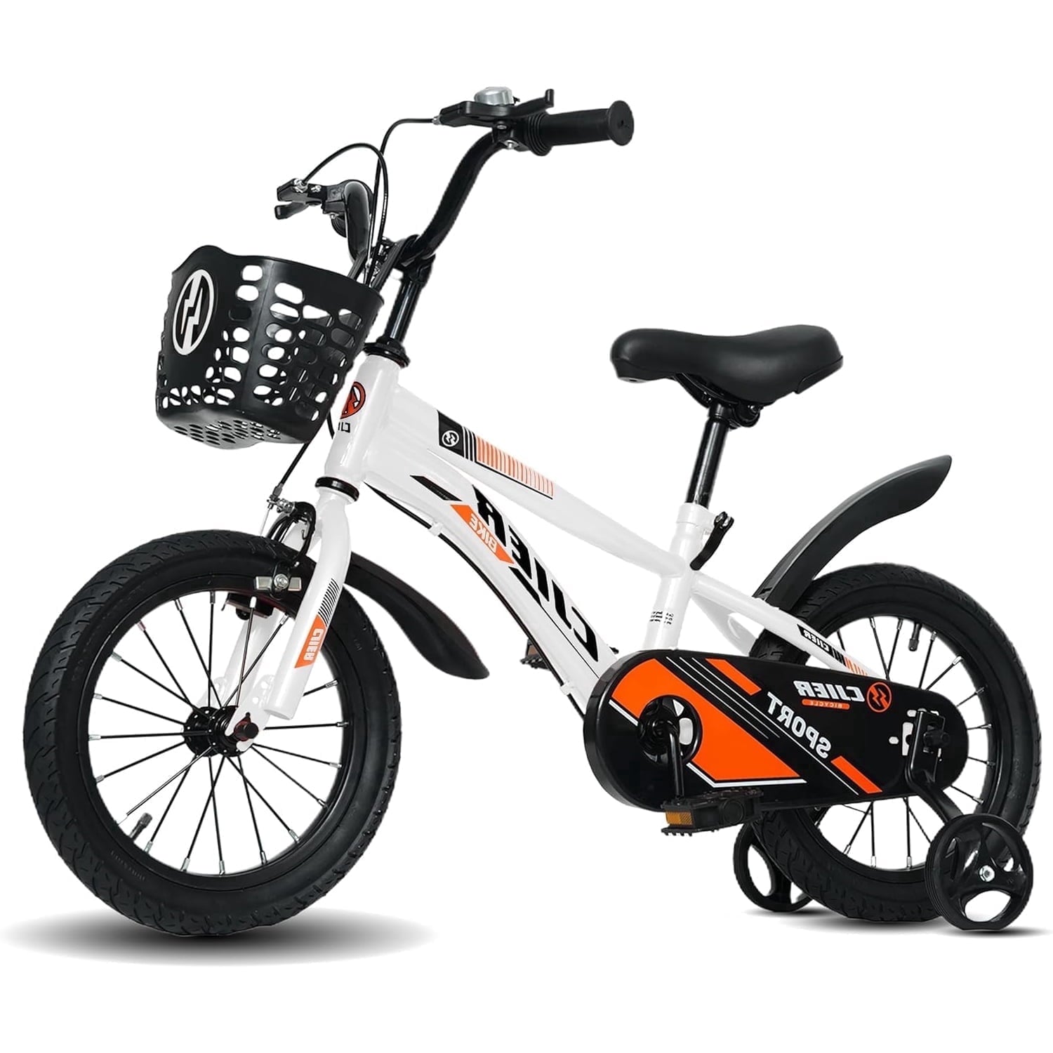 NEORIVER 14 Kids Bikes for Girls and Boys, Kids' Bicycles with Training Wheels, Ages 3-5 Years