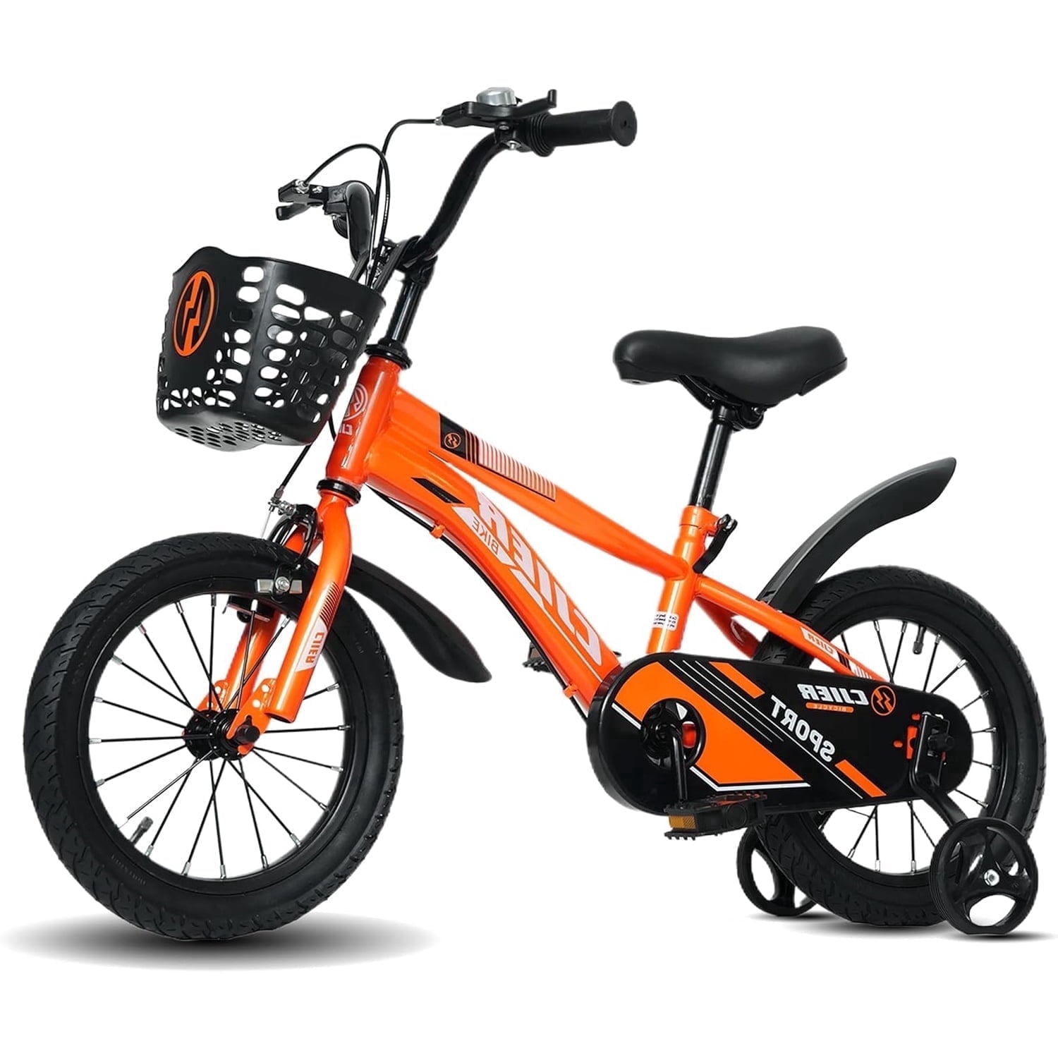 NEORIVER 14 Kids Bikes for Girls and Boys, Kids' Bicycles with Training Wheels, Ages 3-5 Years