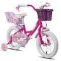 Joystar Unicorn 12inch Girls' Bike, Mint Purple