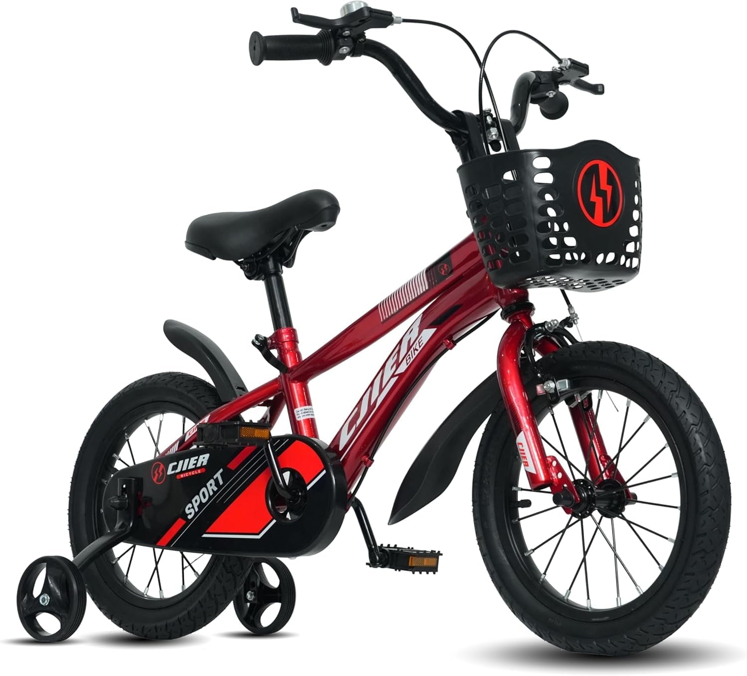 14 Kids Bikes for Girls and Boys, DEYGIA Kids' Bicycles with Training Wheels, Ages 3-5 Years
