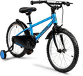 Marknig Kids Bike for Boys & Girls, 14 16 18 Inch Children's Bicycle for Ages 3-9 Years with Training Wheels and Adjustable Seat,Blue