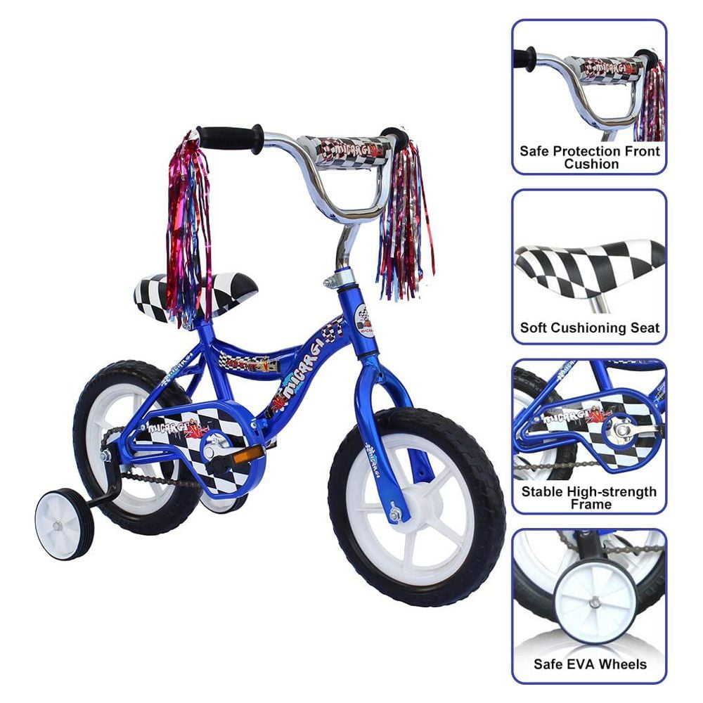 PlayWorld Kid's Beginner Bicycle with Foam Tire, Pink
