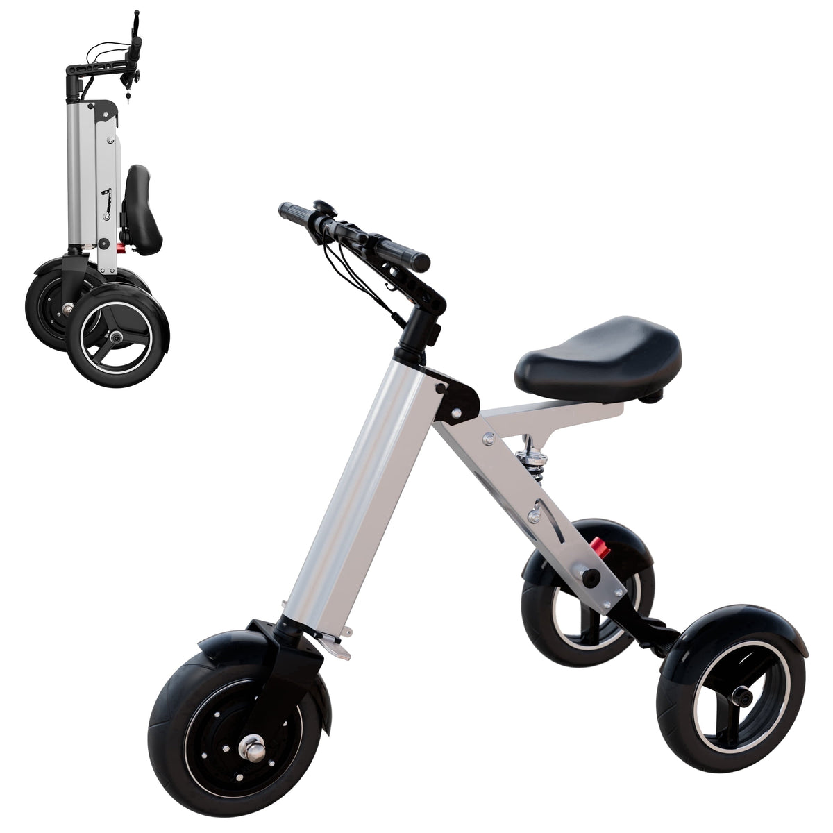 Skeri Electric Scooter Bike for Adults, 26x4 Fat Tire Full Suspension E-Mountain Bicycle,750W (Peak 1200) Motor 48V 20Ah 7-Speed Ebike UL2849