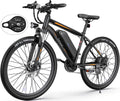 TotGuard Electric Bike for Adults 27.5 E-Bike with 500W Motor, Electric Mountain Bike with 48V 10Ah Battery, Lockable Suspension Fork, Shimano 21 Speed Gears UL2849