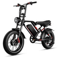 UL2849 Electric Bike for Adults - Peak 2000W Motor, 20x4 Fat Tire,48V/25AH, Full Suspension, 7-Speed