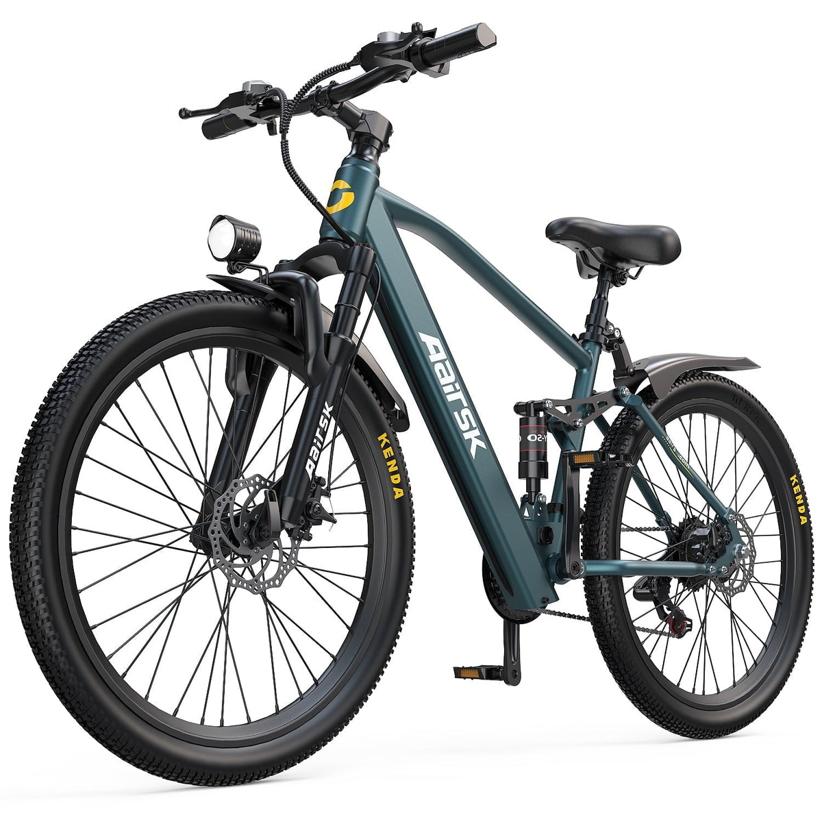 Unibike 26Electric Mountain Bike for Adults, 400W Brushless Motor Ebike, Top Speed 22MPH, 36V 13AH Lithium Battery, Gray