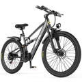 Unibike 26Electric Mountain Bike for Adults, 400W Brushless Motor Ebike, Top Speed 22MPH, 36V 13AH Lithium Battery, Gray