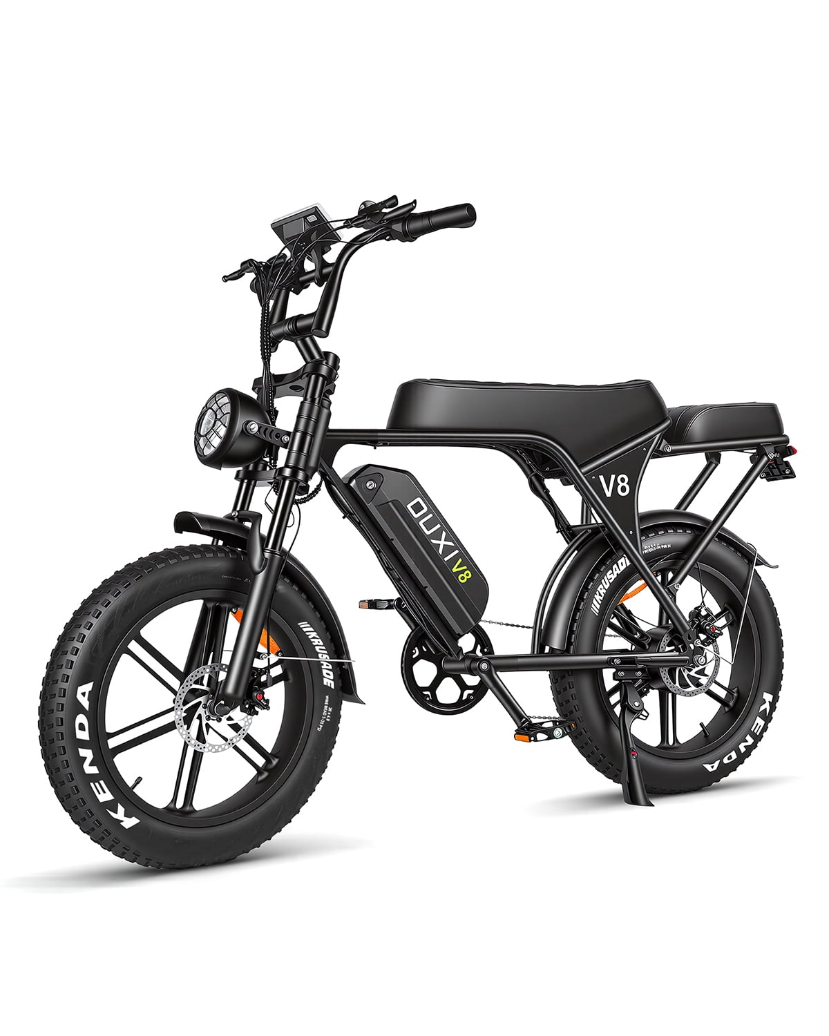 VTOKW Electric Bike for Adults, 500W Electric Bicycles with 36V 10.4Ah Battery, 16 Fat Tire Ebike, 20MPH E-Bike, E Bike for Adults UL2849