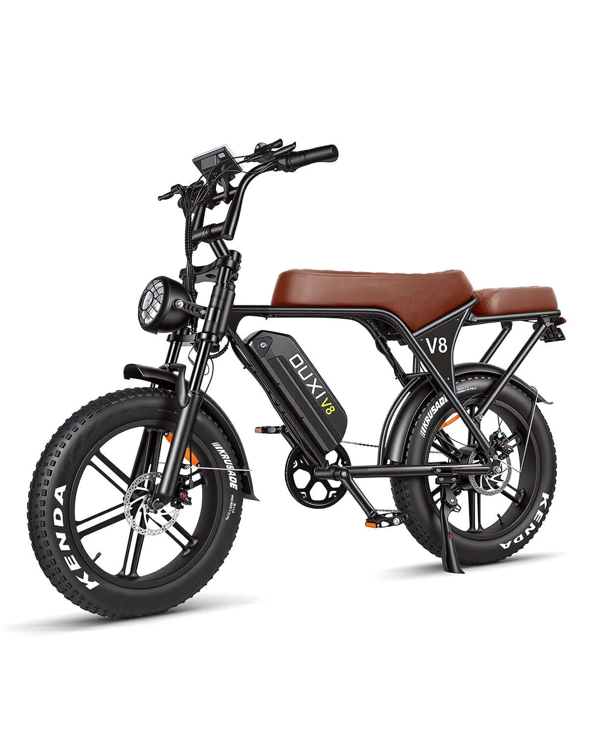 VTOKW Electric Bike for Adults, 500W Electric Bicycles with 36V 10.4Ah Battery, 16 Fat Tire Ebike, 20MPH E-Bike, E Bike for Adults UL2849