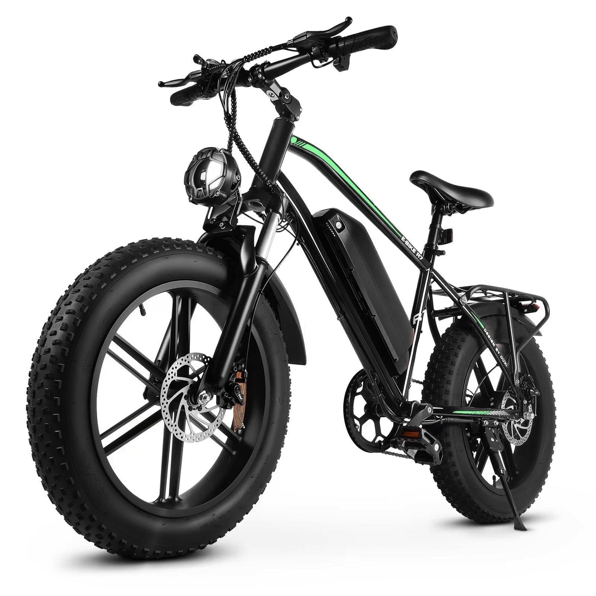 VTOKW Electric Bike, Peak 1000W Electric Bicycles for Adults, 20X4.0 Fat Tire Ebike, 48V/13AH Battery, 25MPH E-Mountain Bike for Cycling & Off-Road, 7-Speed Front Suspension Ebike for Adults UL2849