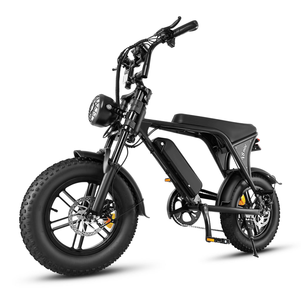 VTOKW Electric Bike for Adults, 500W Electric Bicycles with 36V 10.4Ah Battery, 16 Fat Tire Ebike, 20MPH E-Bike, E Bike for Adults UL2849