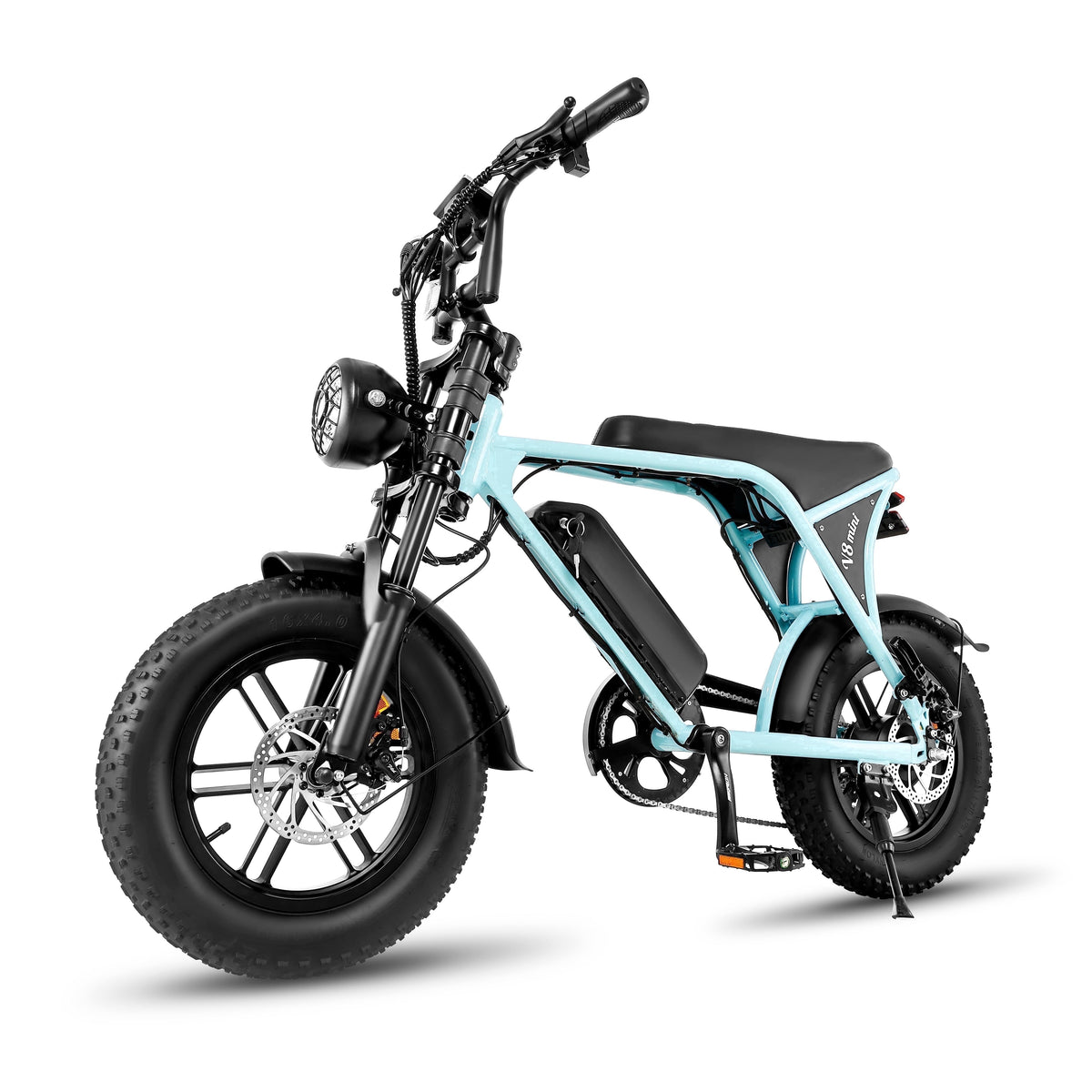 VTOKW Electric Bike for Adults, 500W Electric Bicycles with 36V 10.4Ah Battery, 16 Fat Tire Ebike, 20MPH E-Bike, E Bike for Adults UL2849