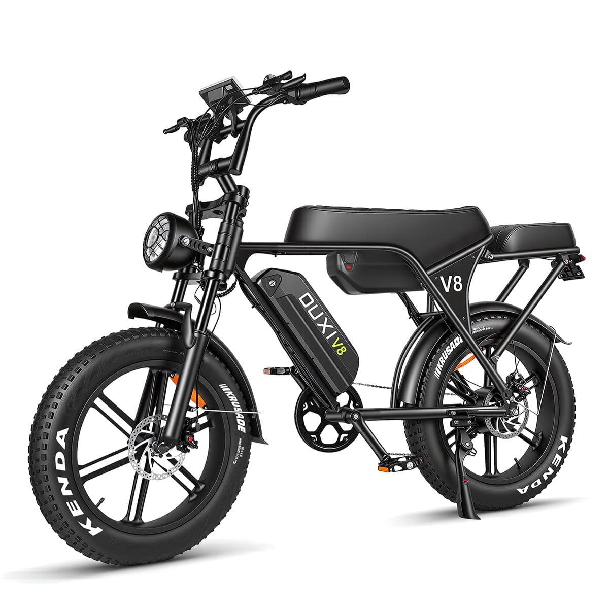 VTOKW Electric Bike for Adults, 500W Electric Bicycles with 36V 10.4Ah Battery, 16 Fat Tire Ebike, 20MPH E-Bike, E Bike for Adults UL2849