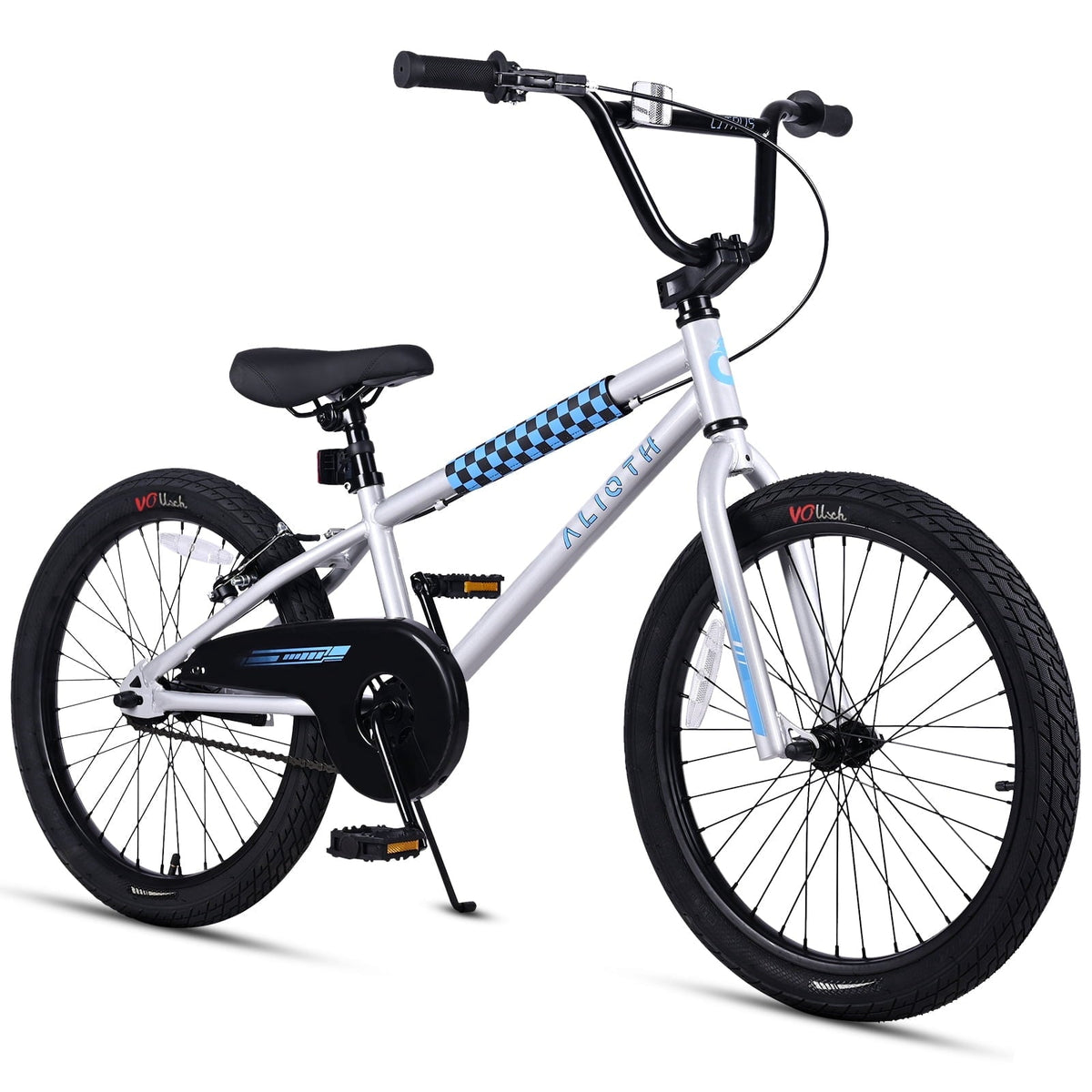Vollsch BMX Style Kids Bike for 2-8 Years Old Boys Girls 16 Inches Toddlers Bicycle with Coaster Brake Training Wheels, Black