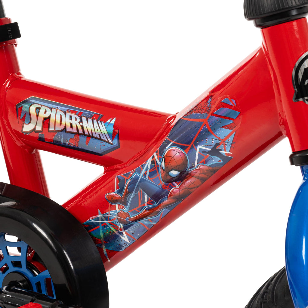 Huffy 12 Marvel Spider-Man Kids' Bike, Fits Riders 37 - 42, Red, Youth, Boy's