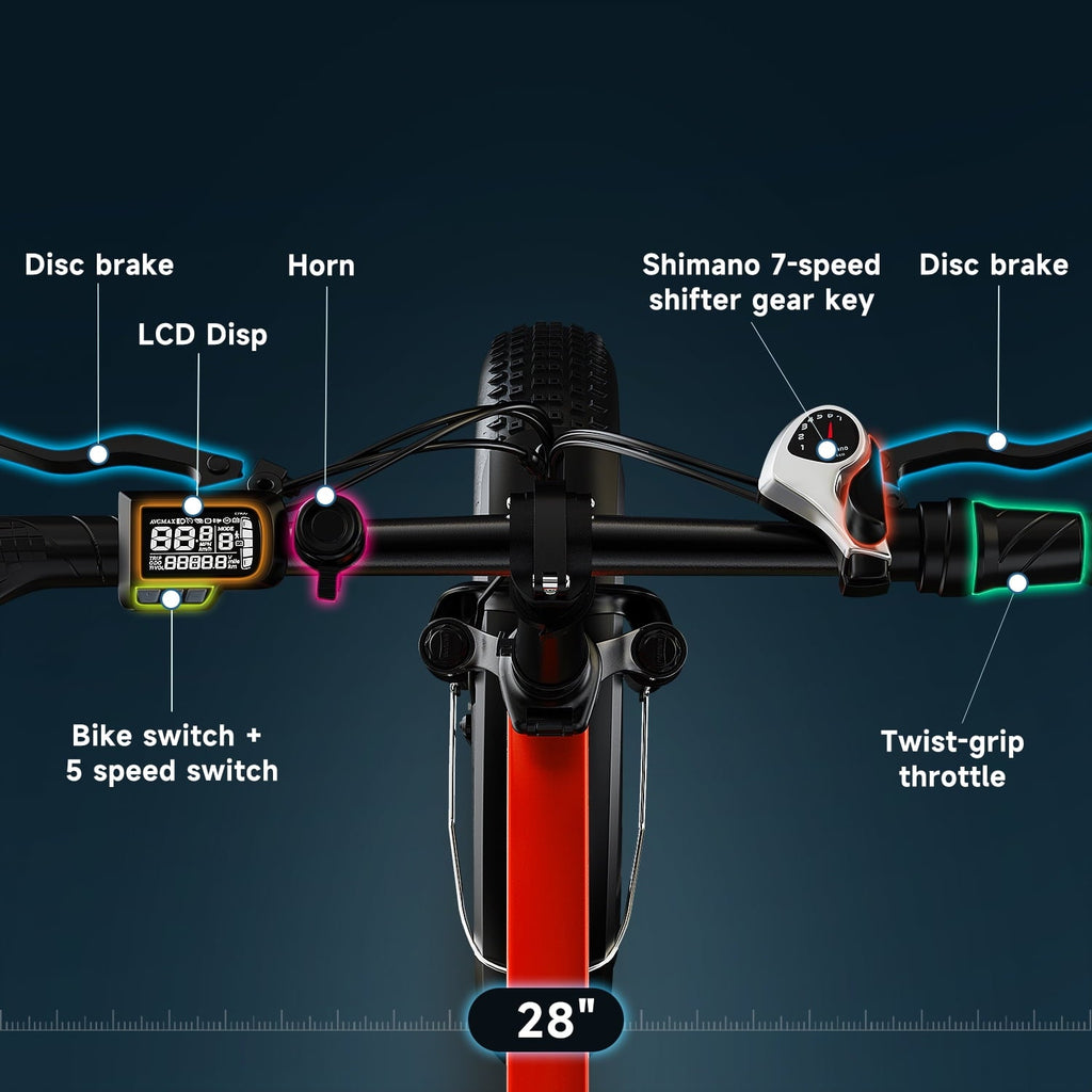Cbvelo 1000W Folding Electric Bike for Adults, 48V 20.8AH Large Removable Battery E-Bike, 30+MPH, 80 Miles Max Range, 20 Fat Tire Electric Bike for Adults, Adult Electric Bicycles for Commute
