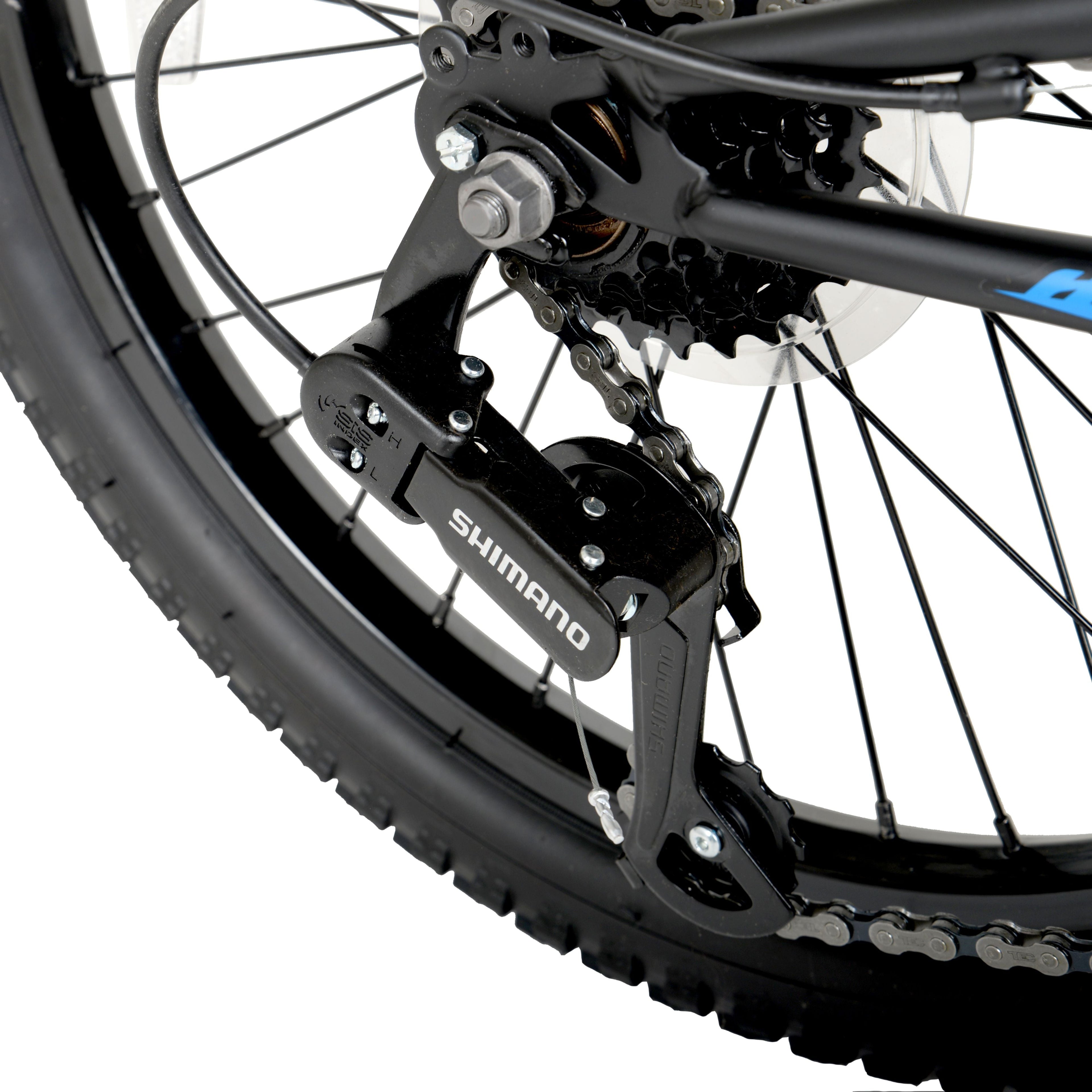Hyper Bicycles Shocker Mountain Bike, 20 Wheels, Kids Age Group 8-13 Years, Black, Child