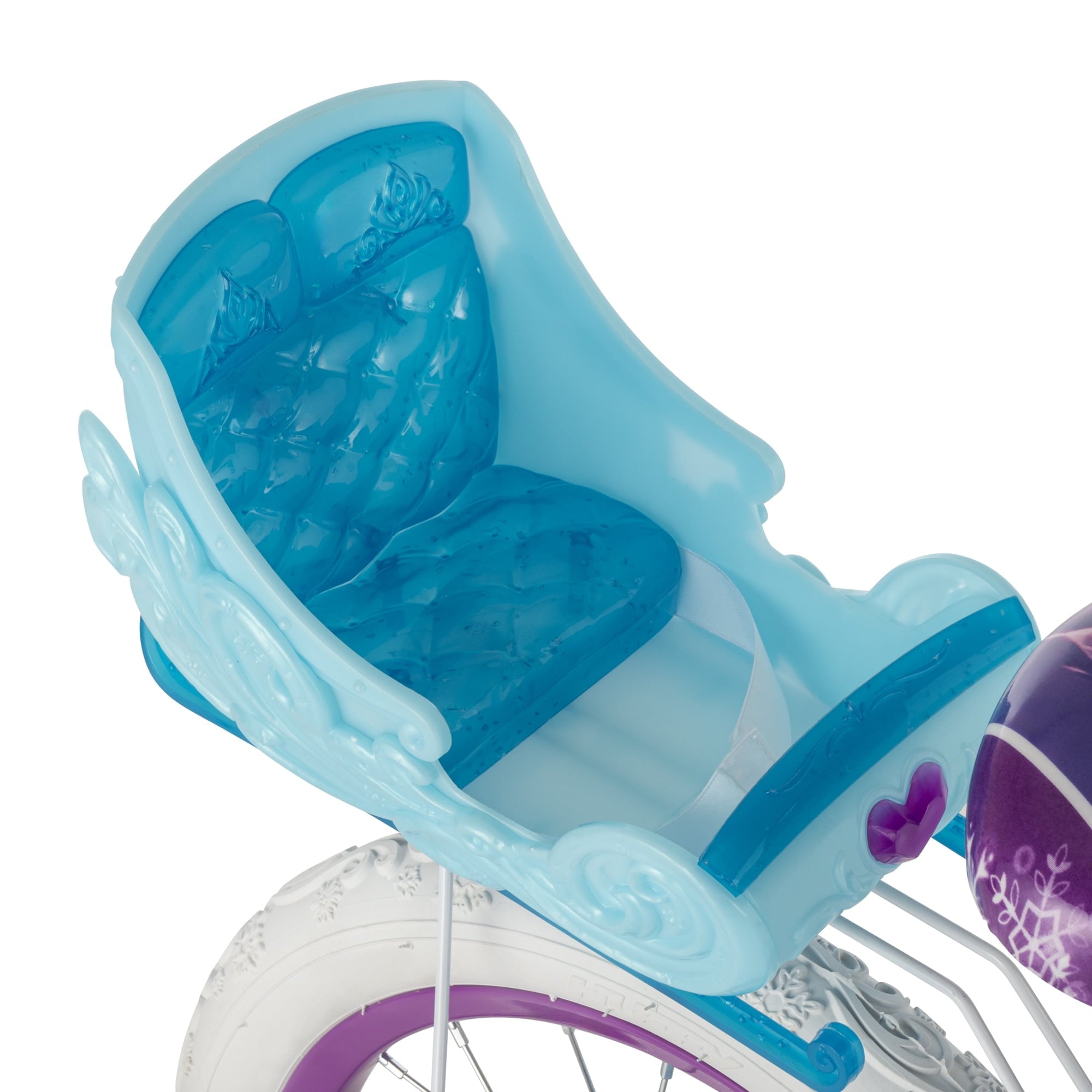 Huffy 16 Disney Frozen Kids' Bike, Fits Riders 42-48, Blue, Youth, Girl's