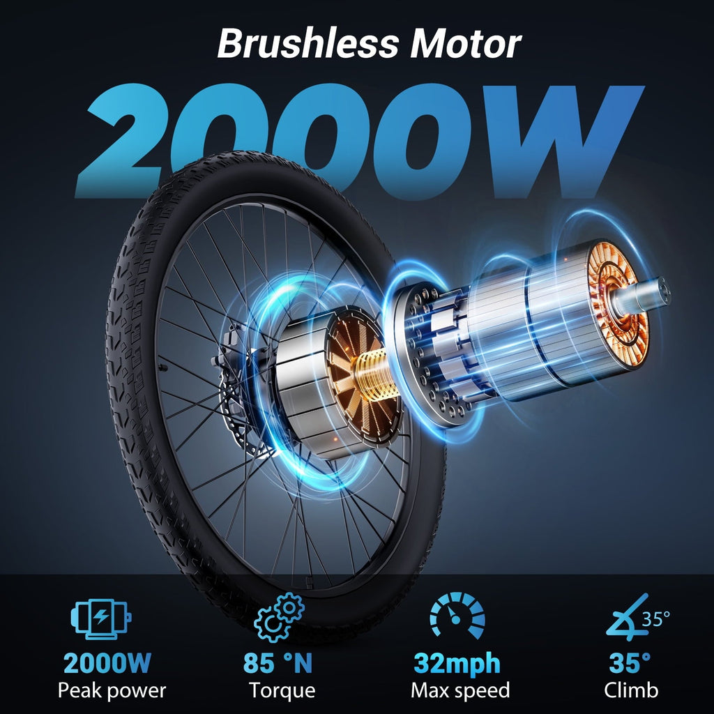Electric Dirt Bike for Adults/Teens,Peak 2600W,Anti Theft Alarm Electric Motorcycle,60V 23AH,Max 100 Miles Removabale Battery,14/12 Tire Mountain Bike UL2849