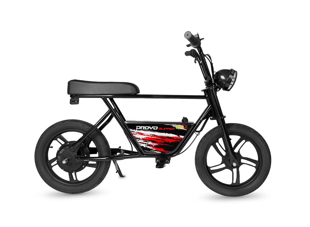 Droyd Blipper Electric Mini Bike - 250W Ebike for Kids Ages 12-13, Safe Electric Ride
