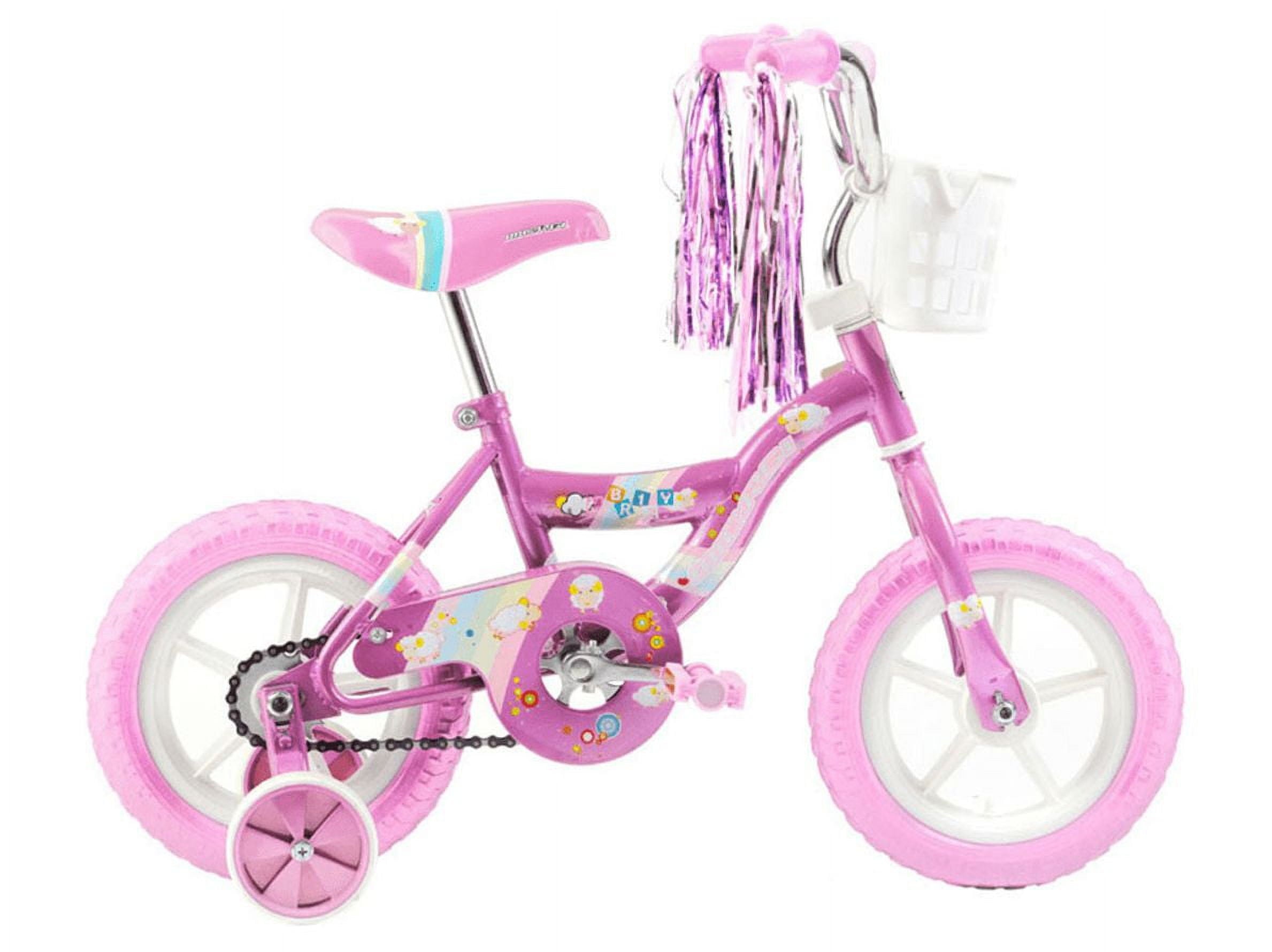 PlayWorld Kid's Beginner Bicycle with Foam Tire, Pink