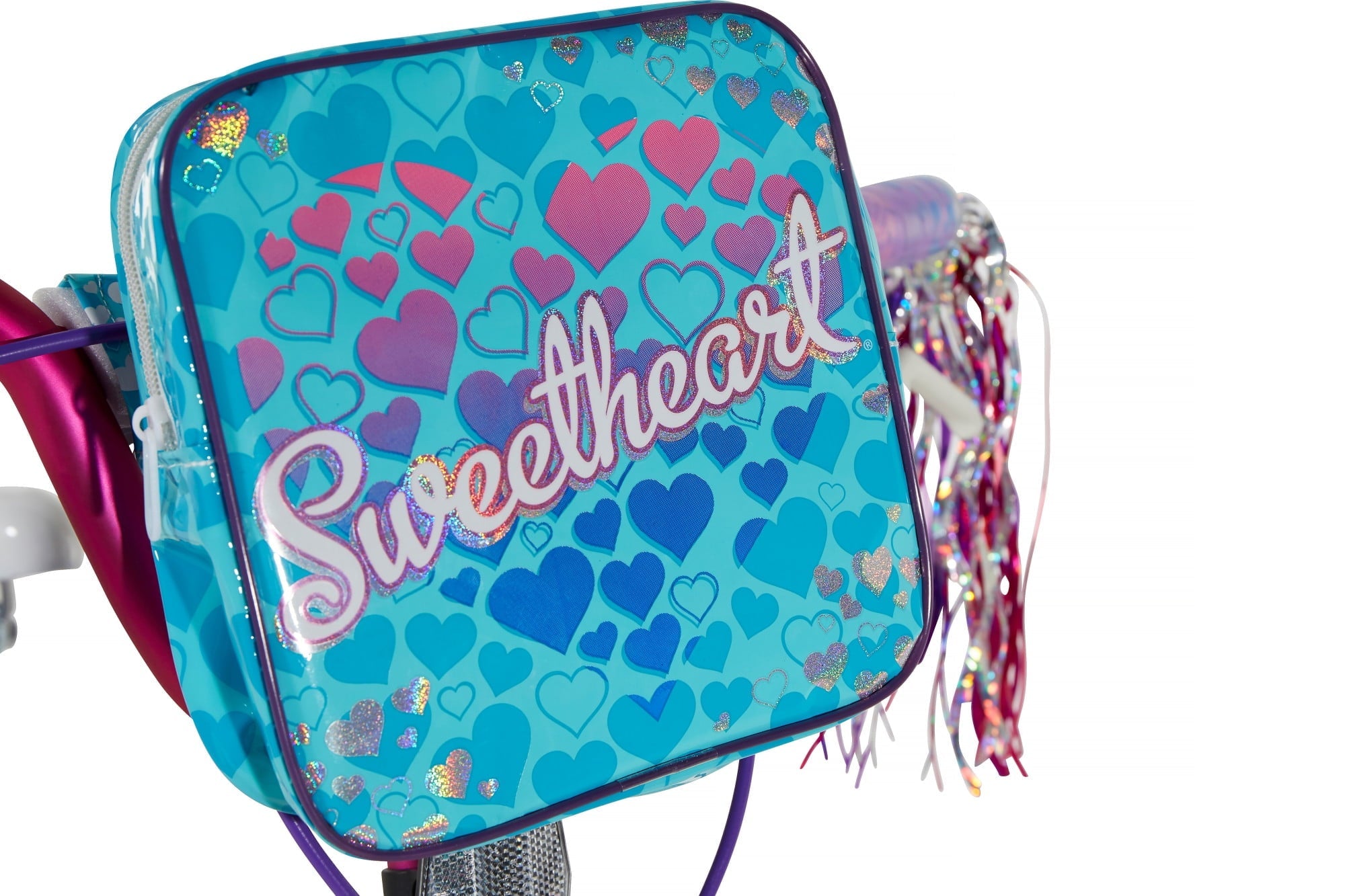 Dynacraft Sweetheart Girls 18 Bike, For Kids Ages 6-9, Pink and Blue