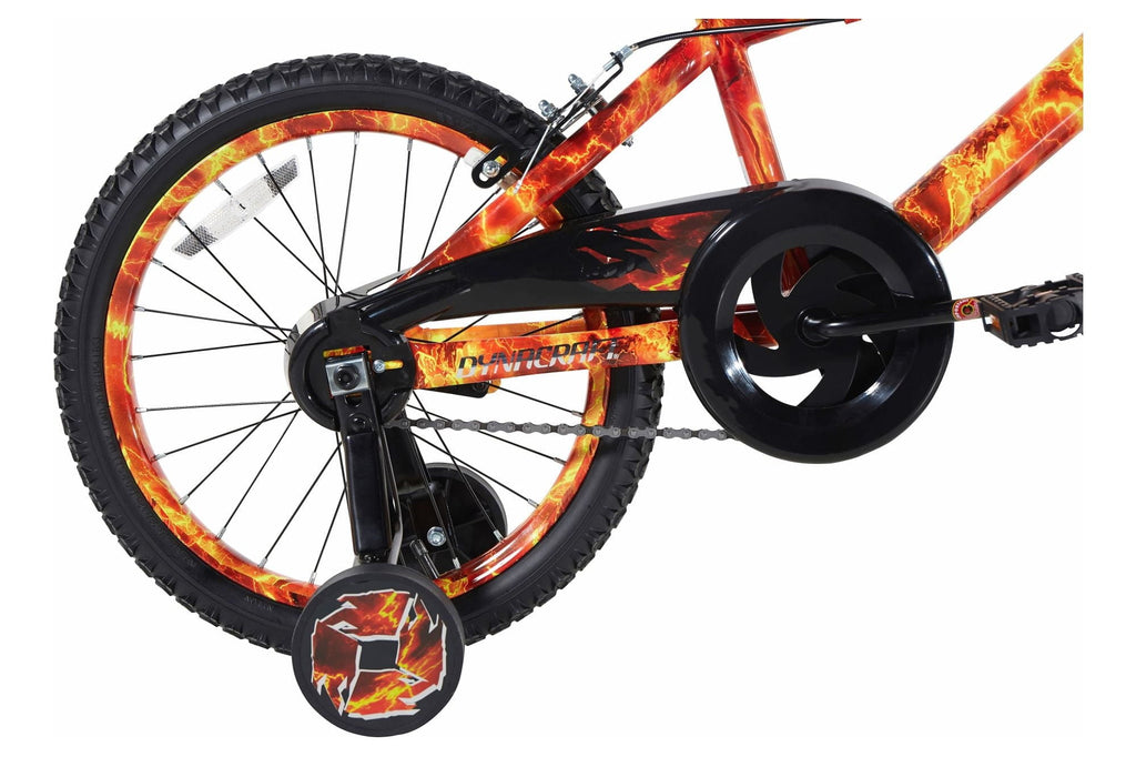 Dynacraft Firestorm Boys 18 BMX Bike, For Ages 6-9, Durable Steel Frame