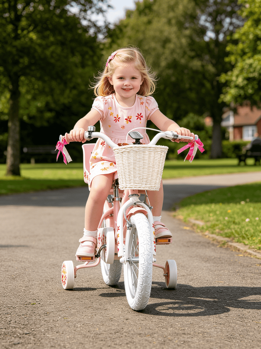 Joystar Unicorn 12inch Girls' Bike, Mint Purple