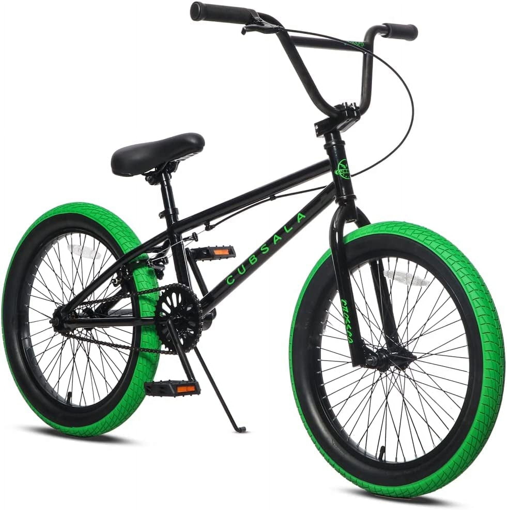 cubsala 18 in Freestyle BMX Kids Bike for Age 5-8 Years Old Boys Girls,Blue