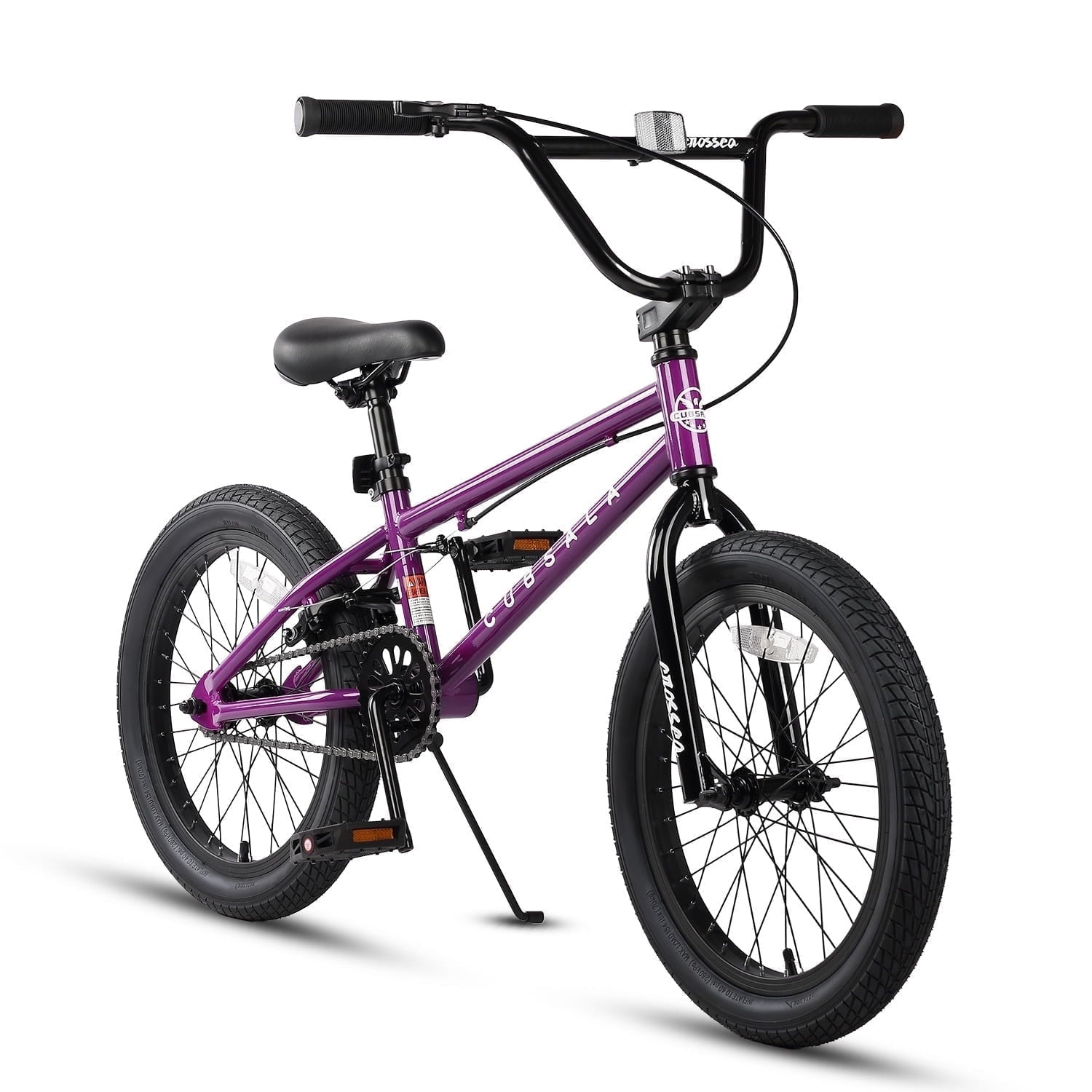 cubsala 18 in Freestyle BMX Kids Bike for Age 5-8 Years Old Boys Girls,Blue
