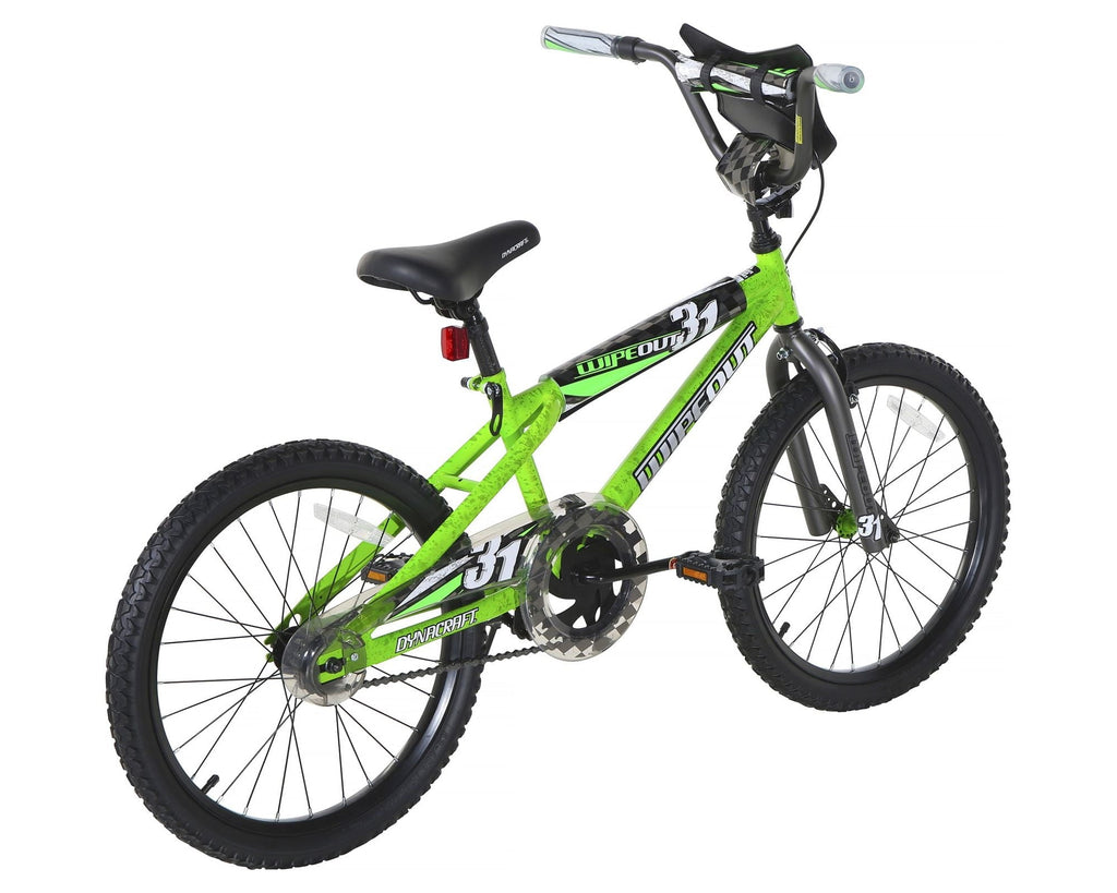 Dynacraft Wipeout Boys 20 BMX Bike, Red, For Kids Age 7-14 Years