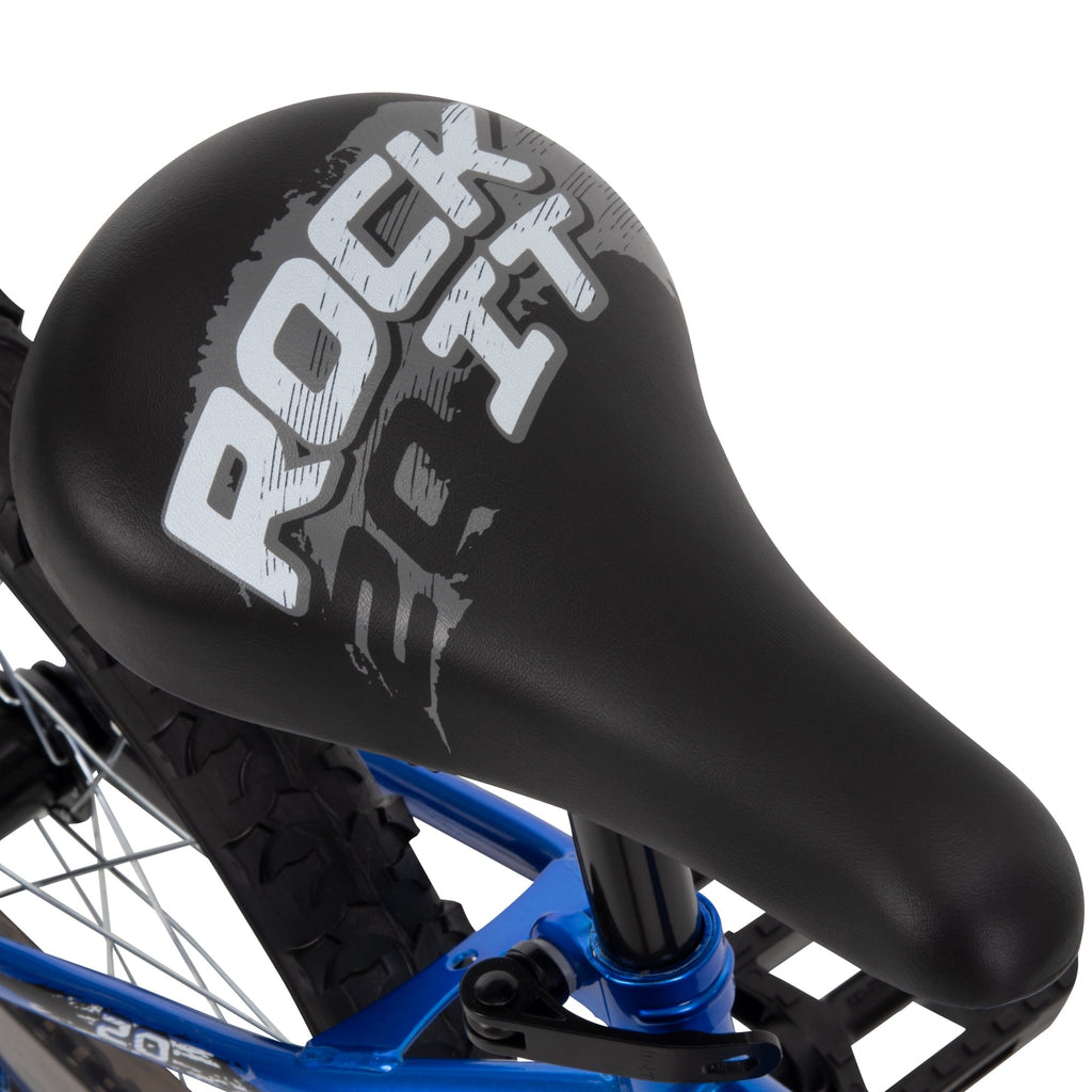 Huffy 20 Rock It Kids' Bike, Fits Riders 44-56, Blue, Youth, Boys