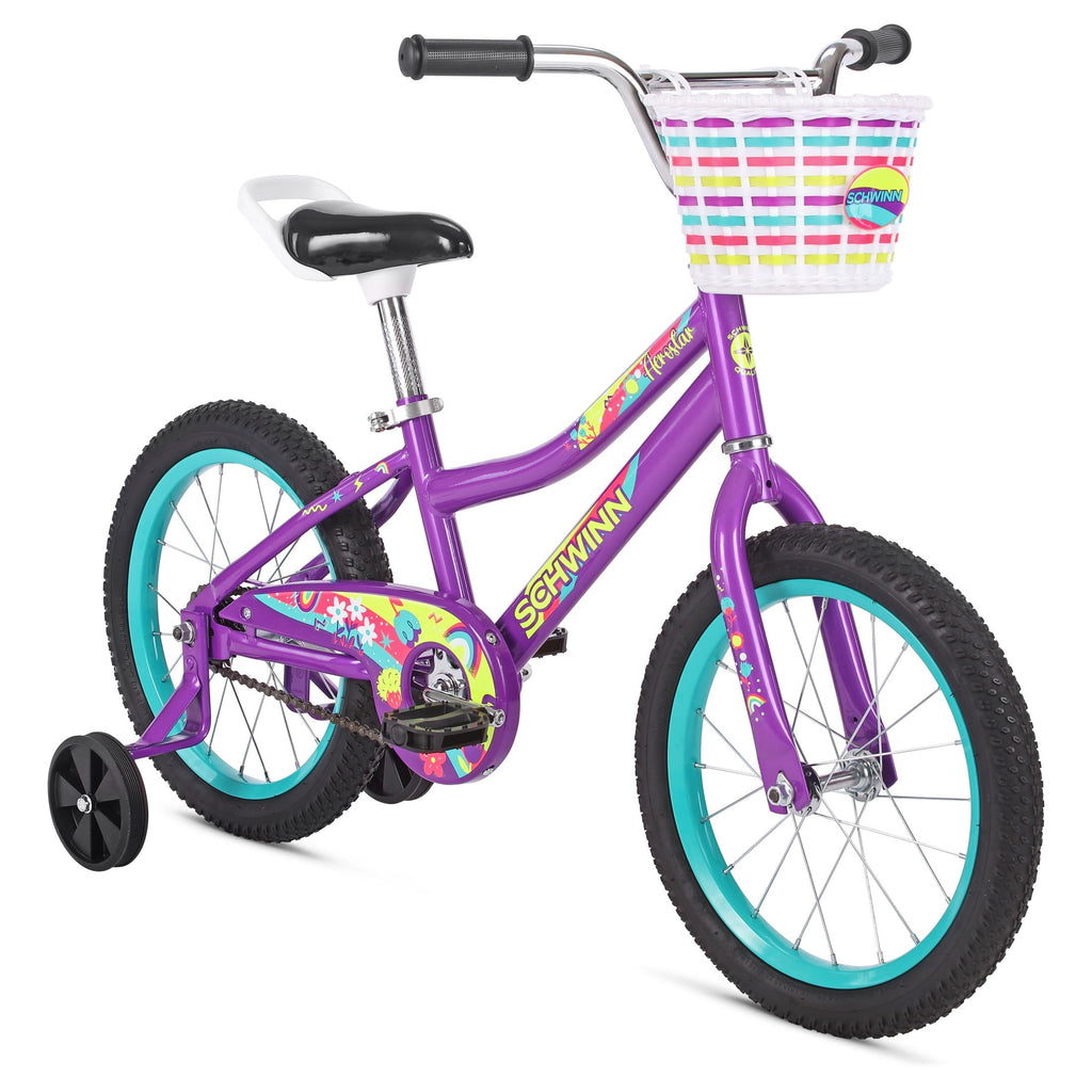 Schwinn Aerostar 16-in. Children's Bike, Ages 3-7 Years, Purple Bicycle