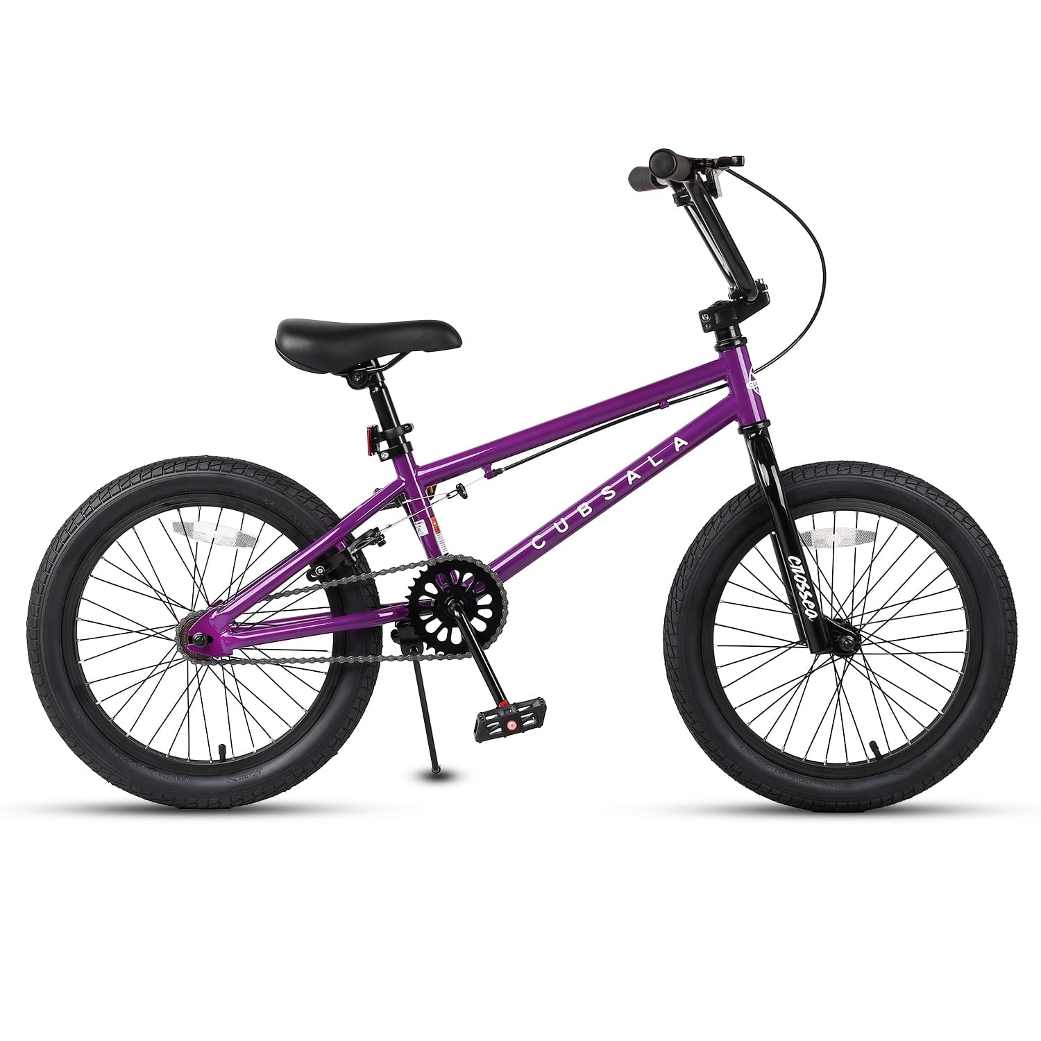cubsala 18 in Freestyle BMX Kids Bike for Age 5-8 Years Old Boys Girls,Blue