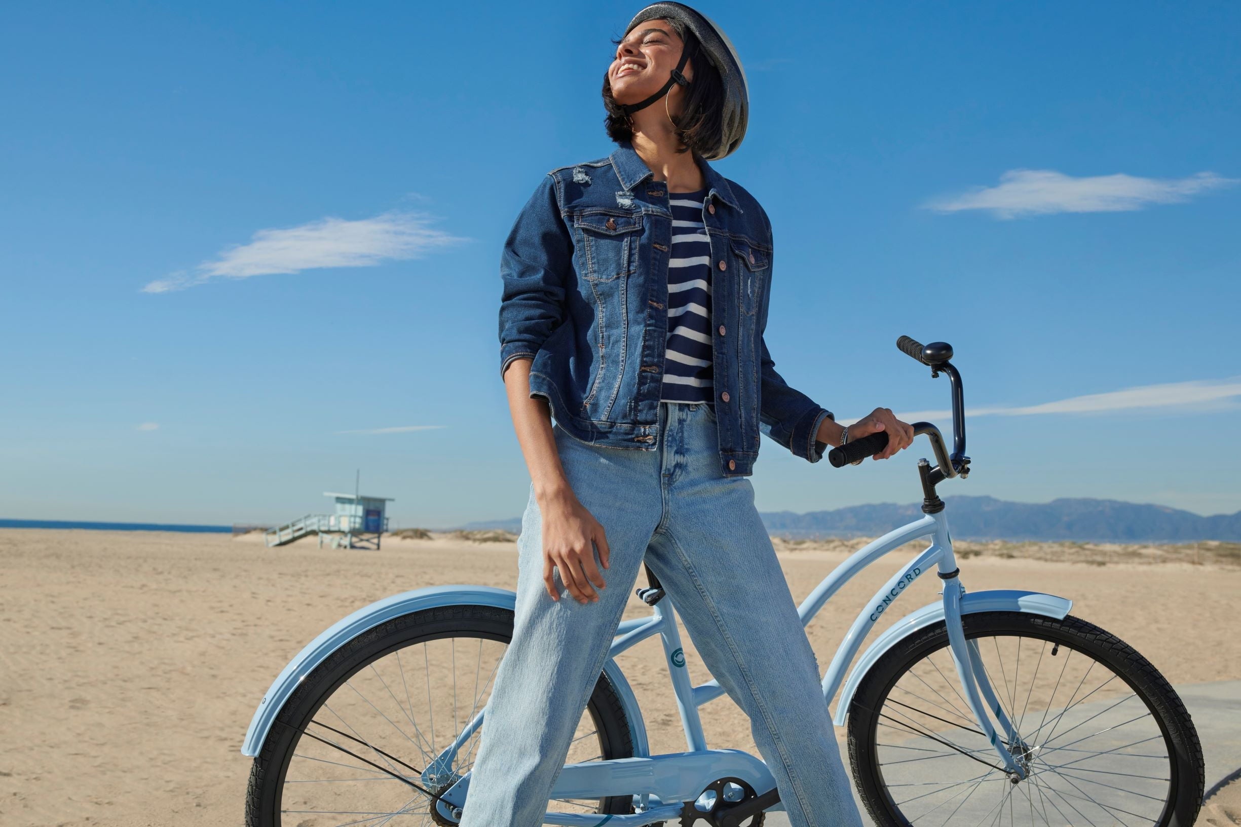 Concord 26 Pacifica Cruiser Bicycle, Fits Riders 5'2 - 5'10+, Adult, Unisex, Light Blue