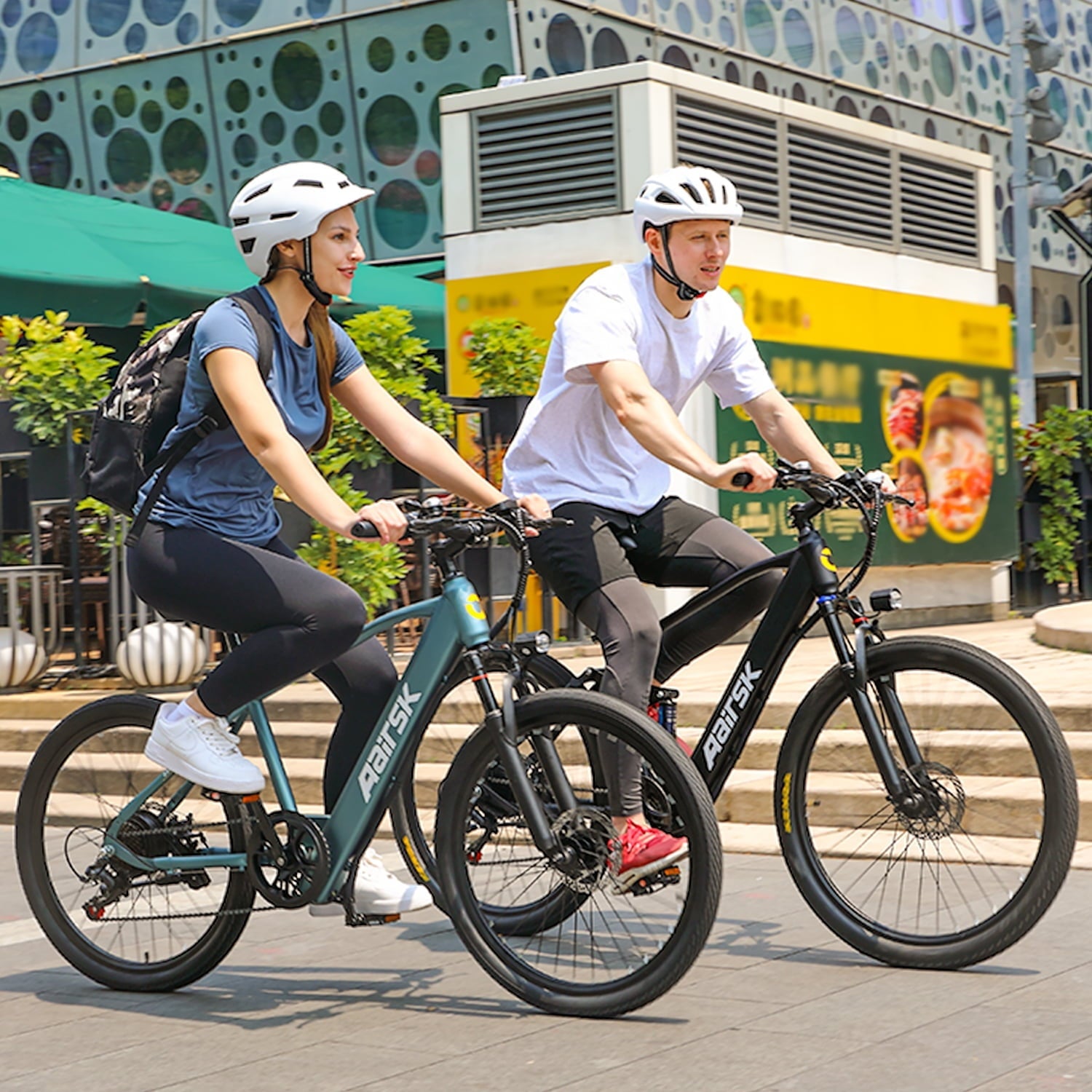 Unibike 24Electric Bike for Adults, 400W Ebike with 36V 10AH Battery, 40Miles Long Range Mountain Bikes, Shimano 7-Speed Electric Bicycle, Blue