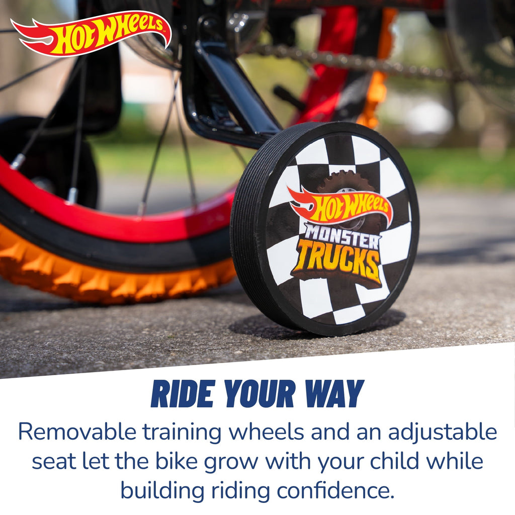 Dynacraft Hot Wheels 18-inch Boys BMX Bike For Age 6-9 Years